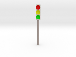 Traffic lights (Ampel) in Full Color Sandstone