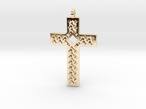 Criss Cross in 14K Yellow Gold