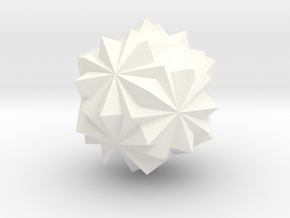 0451 Trapezohedrons F (I02) in White Processed Versatile Plastic