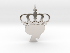 Royalty in Rhodium Plated Brass