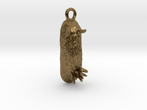 Unna the Nudibranch Pendant (Sea Bunny) in Natural Bronze