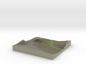 Terrafab generated model Wed Jan 20 2016 10:25:40  in Full Color Sandstone