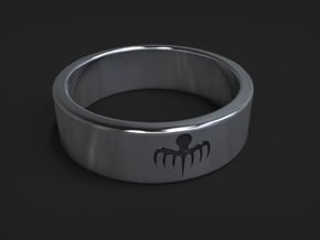 Spectre Ring size 12 (UK size Y) in Polished Silver
