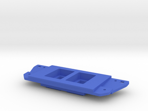 Tacoma Switch plate in Blue Processed Versatile Plastic