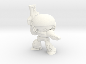 COLONIAL INFANTRY SGT. in White Processed Versatile Plastic