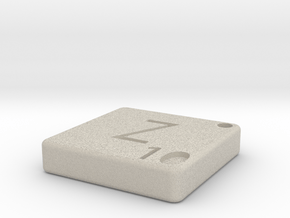 "Z" Tile in Natural Sandstone