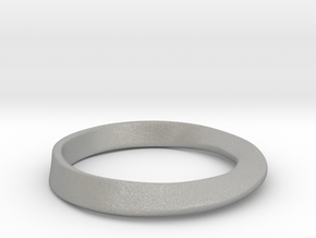 Möbius Ring in Aluminum