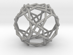 0457 Woven Truncated Cuboctahedron (U11) in Aluminum