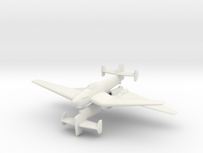 1/200 Loire-Nieuport LN.401 (x2) in White Natural Versatile Plastic