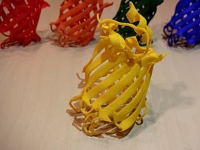 Citrine Fluorescent Protein in Yellow Processed Versatile Plastic