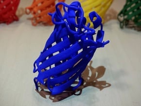 Cerulean Fluorescent Protein in Blue Processed Versatile Plastic