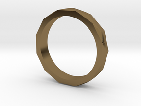 Engineers Ring - US Size 9.5 in Polished Bronze