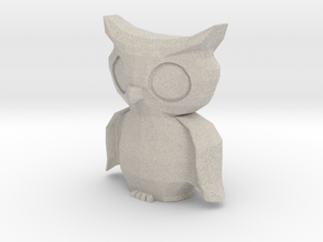"Owl" - Monopoly Figure in Natural Sandstone