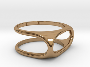 Nested Rings: Outer Ring (Size 10) in Polished Brass