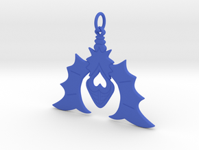 Batty For You Earring/Pendant (Single Unit) in Blue Processed Versatile Plastic