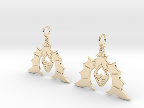 Batty For You Earrings in 14k Gold Plated Brass