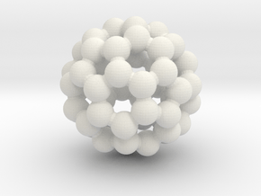 C60 (buckminsterfullerene) in White Natural Versatile Plastic