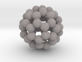 C60 (buckminsterfullerene) in Full Color Sandstone