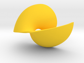 Golden Vortex Shell CW in Yellow Processed Versatile Plastic