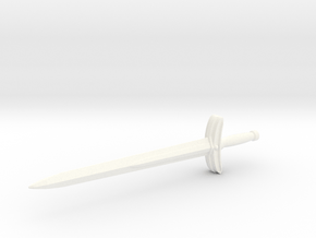MOTUC Ice-sword in White Processed Versatile Plastic
