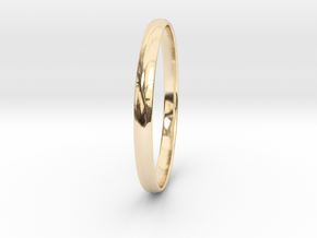 Slim Band all sizes in 14K Yellow Gold: 5 / 49