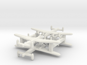 Avro Lancaster 1/900 x4 in White Natural Versatile Plastic