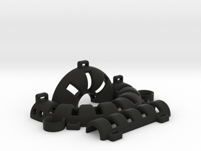 Keshe Health Ring Right in Black Natural Versatile Plastic