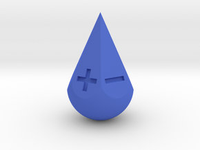 Fudge Teardrop in Blue Processed Versatile Plastic