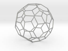 0379 Truncated Icosahedron E (21.0 см) #008 in Aluminum