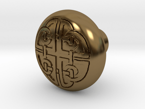 DORADO door knob in Polished Bronze
