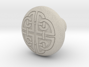 DORADO door knob in Natural Sandstone