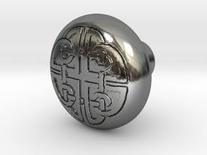 DORADO door knob in Polished Silver