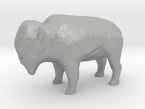 Miniature Bison in Aluminum