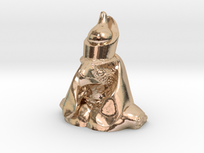 Horus- Ancient Egyptian God in 14k Rose Gold Plated Brass