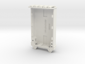 Chest Box Communicator - Lower Half in White Natural Versatile Plastic