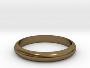 Ring 18mm in Polished Bronze