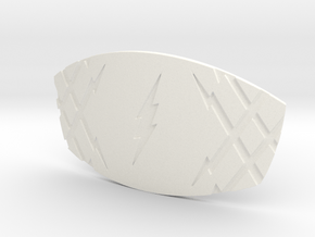 THE FLASH - Jay Garrick Belt Buckle in White Processed Versatile Plastic