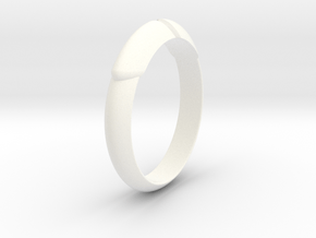  Arrow Ring Ø18.19 mm /Ø0.716 inch in White Processed Versatile Plastic