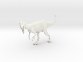 Dinosaur Dilophosaurus 1:15 v1 in White Natural Versatile Plastic