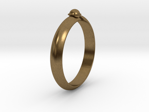 Ø18.19 mm /Ø0.716 inch Arrow Ring Style 2 in Natural Bronze