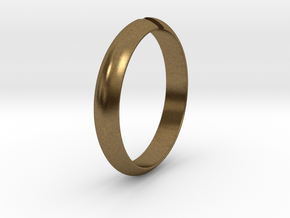 Ø18.19 mm /Ø0.716 inch Arrow Ring Style 1 in Natural Bronze