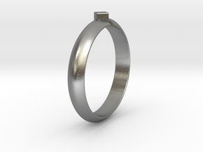 Ø18.19 Mm Design Special Arrow Ring/Ø0.716 inch in Natural Silver