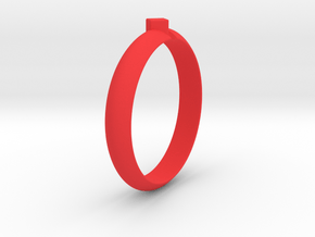 Ø18.19 Mm Design Special Arrow Ring/Ø0.716 inch in Red Processed Versatile Plastic
