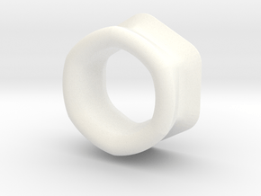 3D+ in White Processed Versatile Plastic