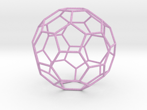 0475 Truncated Icosahedron E (13.5 см) #005 in Full Color Sandstone