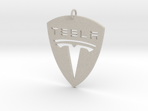 Tesla Pendant in Natural Sandstone