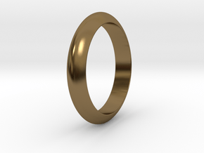 Ø21.87 Functional Design Ring Ø0.861 inch in Polished Bronze