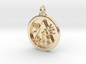 23S – VIII DISSUADE PARENTAL INFLUENCES BREAK AWAY in 14K Yellow Gold