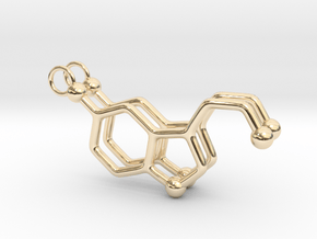 Serotonin Earrings1 in 14k Gold Plated Brass