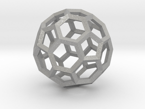 15cm Truncated Icosahedron-Archimedes09-Polyhedron in Aluminum
